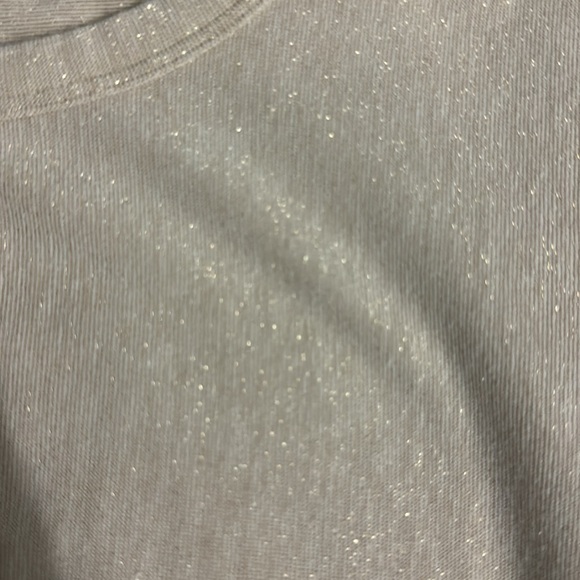 Lululemon Gold shimmer beige top - Picture 2 of 4
